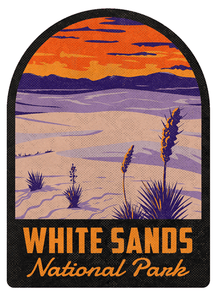 White Sands National Park Vintage Travel Air Freshener