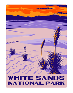 White Sands National Park WPA Air Freshener