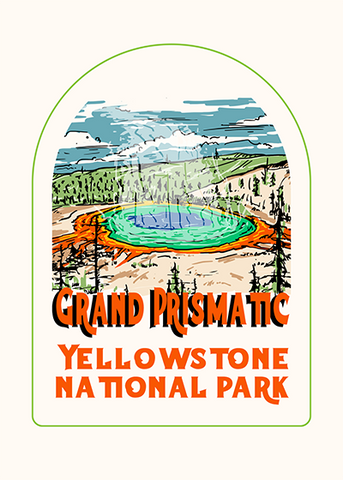 Yellowstone National Park Grand Primatic Air Freshener