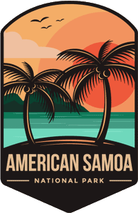 American Samoa National Park Dark Silhouette Air Freshener