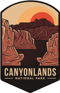 Canyonlands National Park Dark Silhouette Air Freshener