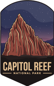 Capitol Reef National Park Temple of The Moon Dark Silhouette Air Freshener