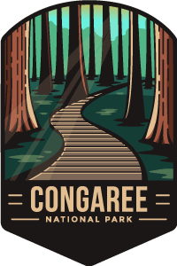 Congaree National Park Dark Silhouette Air Freshener