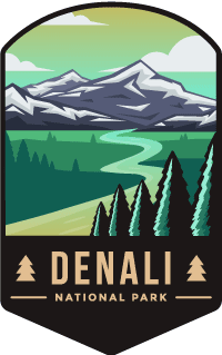 Denali National Park Dark Silhouette Air Freshener