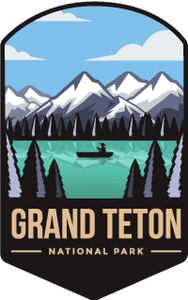 Grand Teton National Park V2 Dark Silhouette Air Freshener